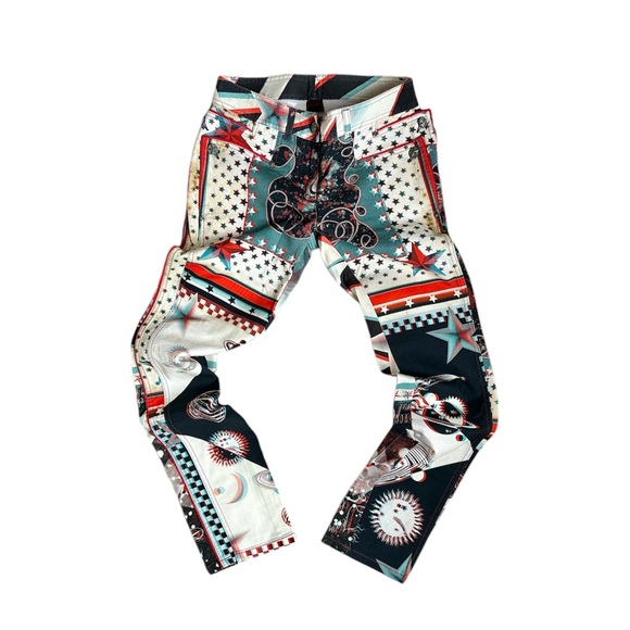 Super Rare Jean Paul Gaultier 3D Printed Jeans - Picture 3 of 16